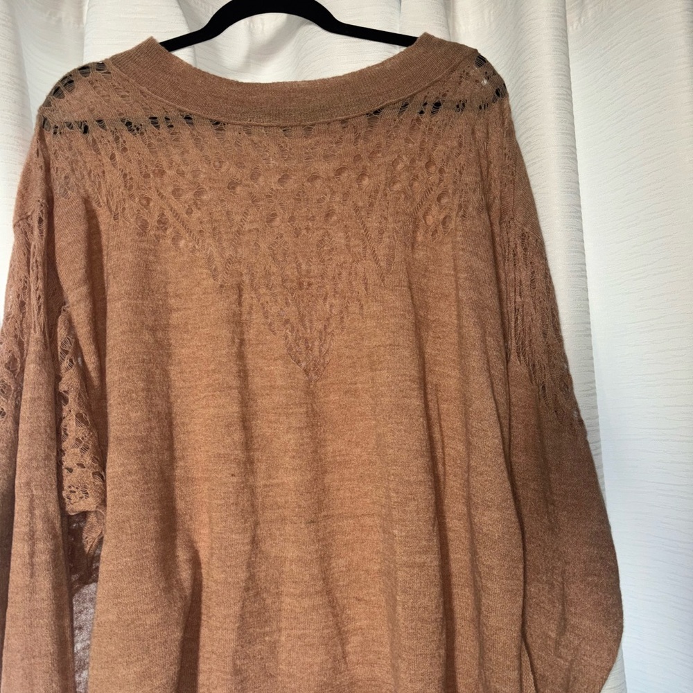 Free People Brown Sweater